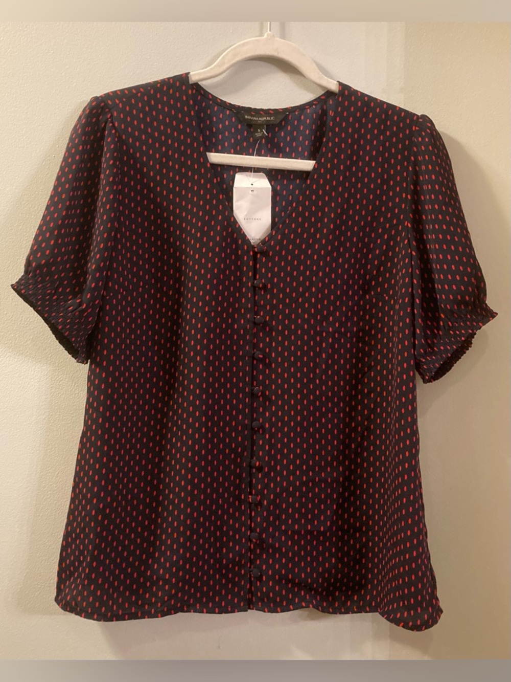 NWT Banana Republic Short Sleeve Top